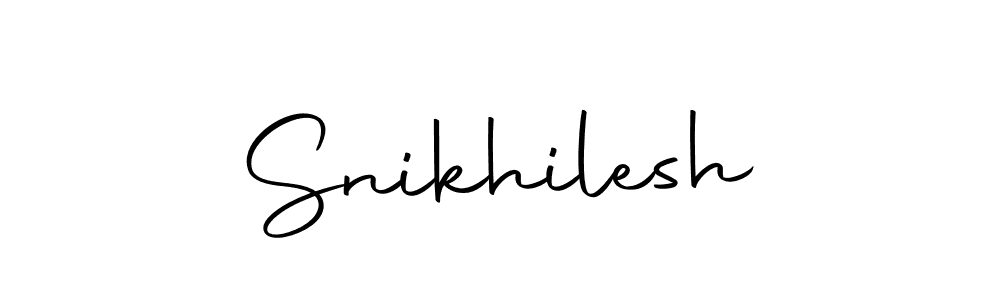 Also we have Snikhilesh name is the best signature style. Create professional handwritten signature collection using Autography-DOLnW autograph style. Snikhilesh signature style 10 images and pictures png