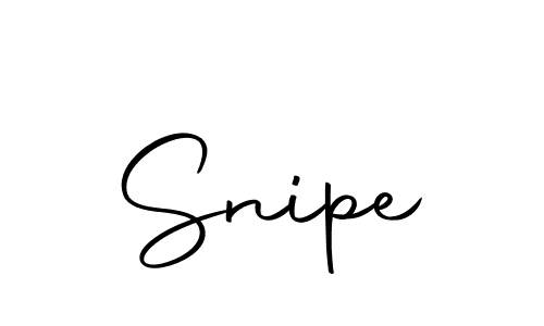 Snipe stylish signature style. Best Handwritten Sign (Autography-DOLnW) for my name. Handwritten Signature Collection Ideas for my name Snipe. Snipe signature style 10 images and pictures png