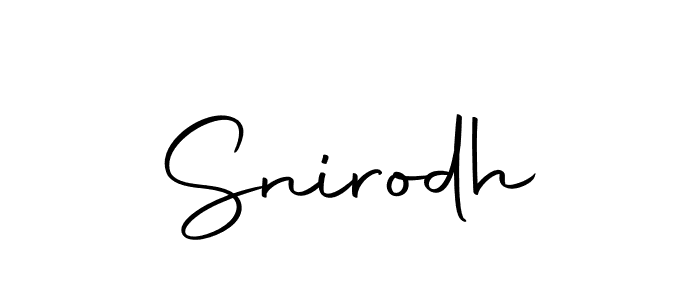 Make a beautiful signature design for name Snirodh. Use this online signature maker to create a handwritten signature for free. Snirodh signature style 10 images and pictures png