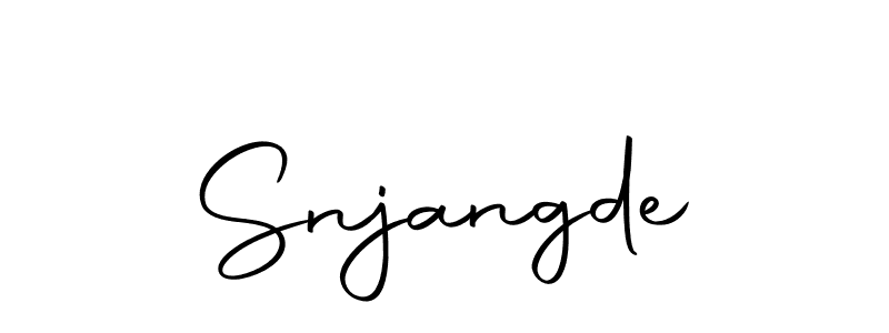 It looks lik you need a new signature style for name Snjangde. Design unique handwritten (Autography-DOLnW) signature with our free signature maker in just a few clicks. Snjangde signature style 10 images and pictures png