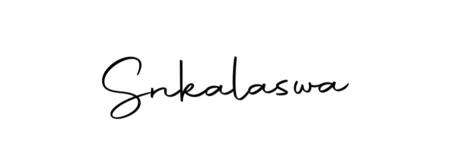 Snkalaswa stylish signature style. Best Handwritten Sign (Autography-DOLnW) for my name. Handwritten Signature Collection Ideas for my name Snkalaswa. Snkalaswa signature style 10 images and pictures png