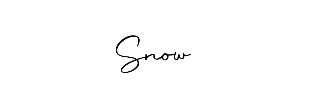 if you are searching for the best signature style for your name Snow ❤️. so please give up your signature search. here we have designed multiple signature styles  using Autography-DOLnW. Snow ❤️ signature style 10 images and pictures png