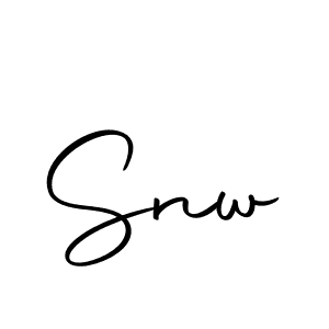 Make a beautiful signature design for name Snw. Use this online signature maker to create a handwritten signature for free. Snw signature style 10 images and pictures png