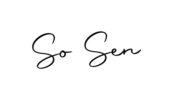 Also You can easily find your signature by using the search form. We will create So Sen name handwritten signature images for you free of cost using Autography-DOLnW sign style. So Sen signature style 10 images and pictures png