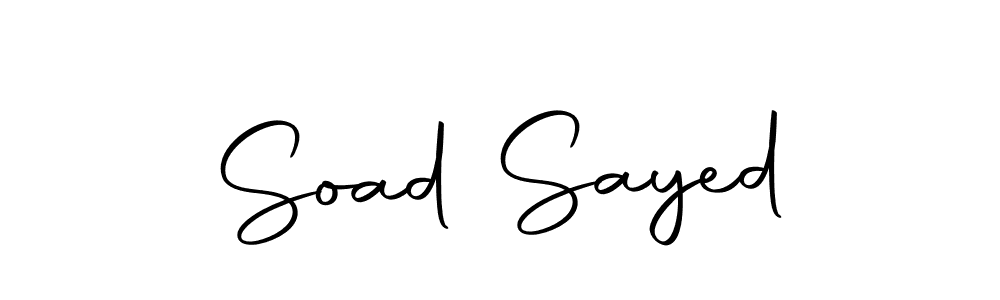 Also we have Soad Sayed name is the best signature style. Create professional handwritten signature collection using Autography-DOLnW autograph style. Soad Sayed signature style 10 images and pictures png