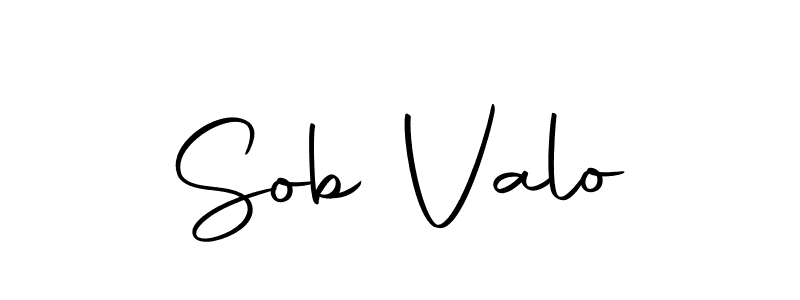 Sob Valo stylish signature style. Best Handwritten Sign (Autography-DOLnW) for my name. Handwritten Signature Collection Ideas for my name Sob Valo. Sob Valo signature style 10 images and pictures png