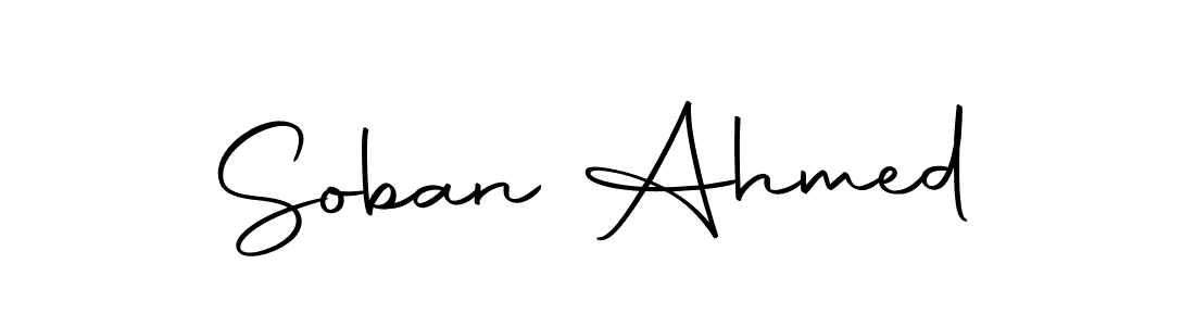 Here are the top 10 professional signature styles for the name Soban Ahmed. These are the best autograph styles you can use for your name. Soban Ahmed signature style 10 images and pictures png
