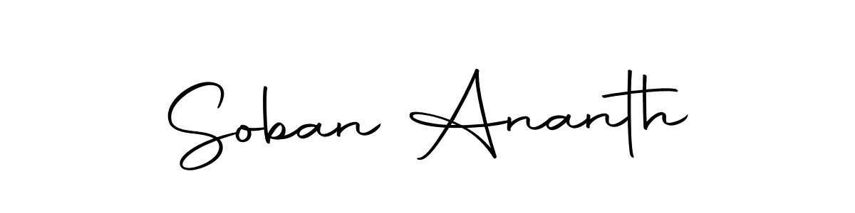 This is the best signature style for the Soban Ananth name. Also you like these signature font (Autography-DOLnW). Mix name signature. Soban Ananth signature style 10 images and pictures png