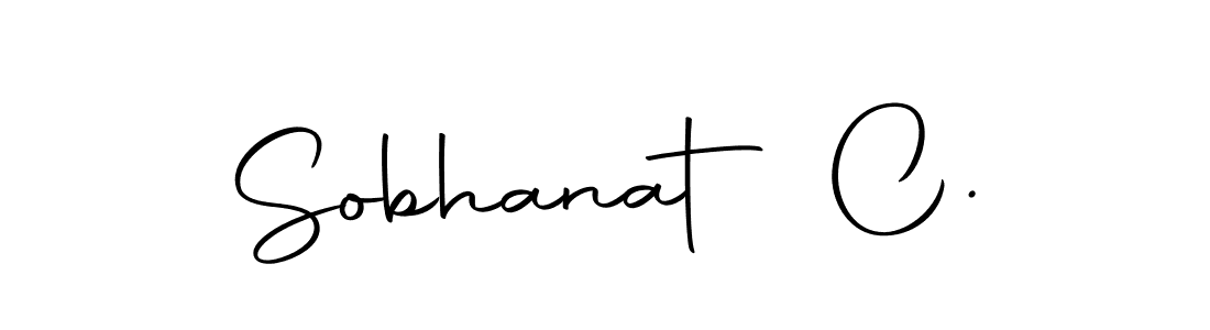 Sobhanat C. stylish signature style. Best Handwritten Sign (Autography-DOLnW) for my name. Handwritten Signature Collection Ideas for my name Sobhanat C.. Sobhanat C. signature style 10 images and pictures png