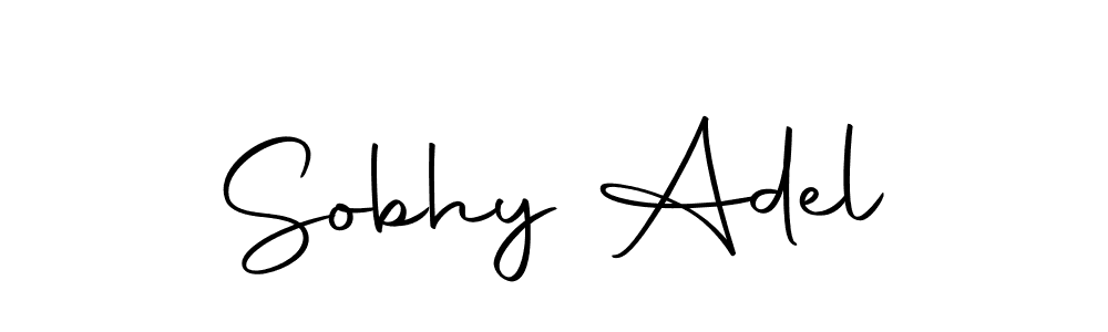 Design your own signature with our free online signature maker. With this signature software, you can create a handwritten (Autography-DOLnW) signature for name Sobhy Adel. Sobhy Adel signature style 10 images and pictures png