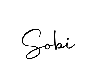 Make a beautiful signature design for name Sobi. With this signature (Autography-DOLnW) style, you can create a handwritten signature for free. Sobi signature style 10 images and pictures png