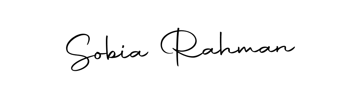 How to make Sobia Rahman signature? Autography-DOLnW is a professional autograph style. Create handwritten signature for Sobia Rahman name. Sobia Rahman signature style 10 images and pictures png