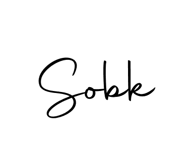 How to make Sobk signature? Autography-DOLnW is a professional autograph style. Create handwritten signature for Sobk name. Sobk signature style 10 images and pictures png