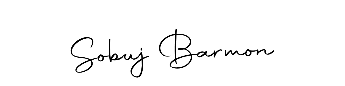 Sobuj Barmon stylish signature style. Best Handwritten Sign (Autography-DOLnW) for my name. Handwritten Signature Collection Ideas for my name Sobuj Barmon. Sobuj Barmon signature style 10 images and pictures png