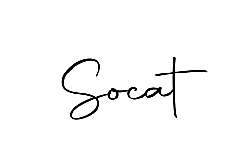 Use a signature maker to create a handwritten signature online. With this signature software, you can design (Autography-DOLnW) your own signature for name Socat. Socat signature style 10 images and pictures png