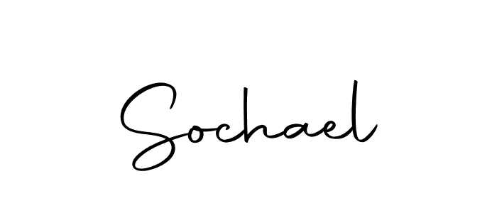 The best way (Autography-DOLnW) to make a short signature is to pick only two or three words in your name. The name Sochael include a total of six letters. For converting this name. Sochael signature style 10 images and pictures png