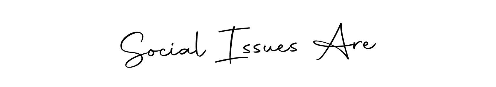 Similarly Autography-DOLnW is the best handwritten signature design. Signature creator online .You can use it as an online autograph creator for name Social Issues Are. Social Issues Are signature style 10 images and pictures png