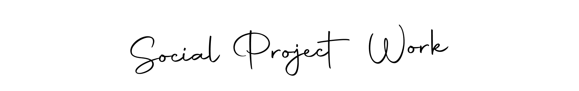 This is the best signature style for the Social Project Work name. Also you like these signature font (Autography-DOLnW). Mix name signature. Social Project Work signature style 10 images and pictures png
