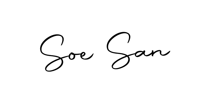 The best way (Autography-DOLnW) to make a short signature is to pick only two or three words in your name. The name Soe San include a total of six letters. For converting this name. Soe San signature style 10 images and pictures png