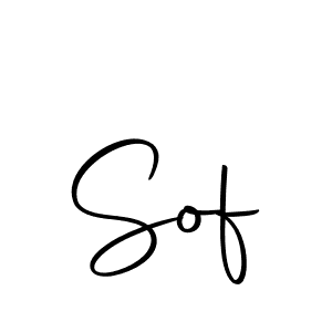 How to make Sof signature? Autography-DOLnW is a professional autograph style. Create handwritten signature for Sof name. Sof signature style 10 images and pictures png