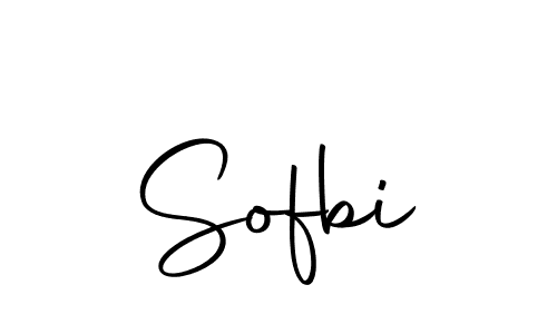 Design your own signature with our free online signature maker. With this signature software, you can create a handwritten (Autography-DOLnW) signature for name Sofbi. Sofbi signature style 10 images and pictures png