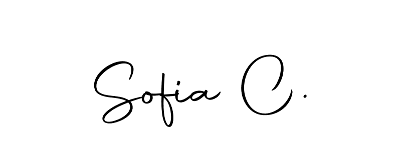 Also we have Sofia C. name is the best signature style. Create professional handwritten signature collection using Autography-DOLnW autograph style. Sofia C. signature style 10 images and pictures png