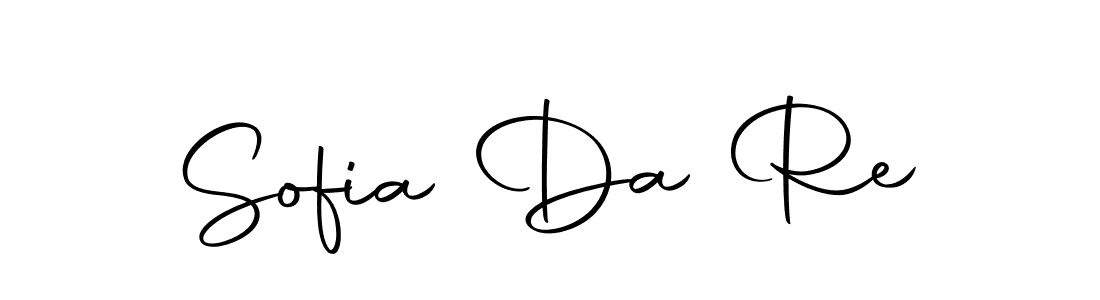 You can use this online signature creator to create a handwritten signature for the name Sofia Da Re. This is the best online autograph maker. Sofia Da Re signature style 10 images and pictures png