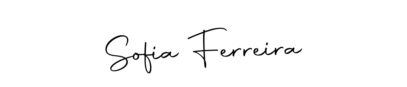 Make a short Sofia Ferreira signature style. Manage your documents anywhere anytime using Autography-DOLnW. Create and add eSignatures, submit forms, share and send files easily. Sofia Ferreira signature style 10 images and pictures png