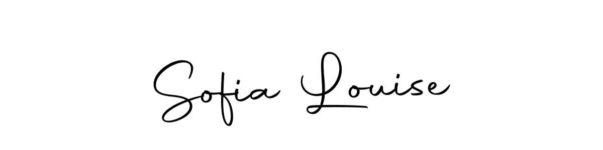 Also we have Sofia Louise name is the best signature style. Create professional handwritten signature collection using Autography-DOLnW autograph style. Sofia Louise signature style 10 images and pictures png