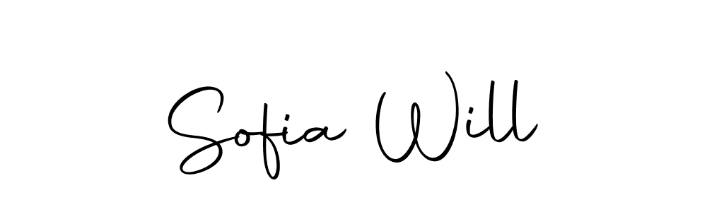 Make a beautiful signature design for name Sofia Will. Use this online signature maker to create a handwritten signature for free. Sofia Will signature style 10 images and pictures png