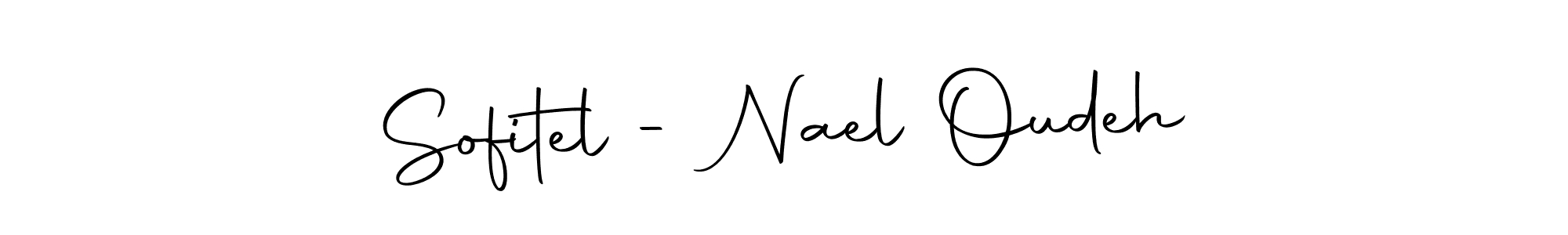 Also You can easily find your signature by using the search form. We will create Sofitel - Nael Oudeh name handwritten signature images for you free of cost using Autography-DOLnW sign style. Sofitel - Nael Oudeh signature style 10 images and pictures png