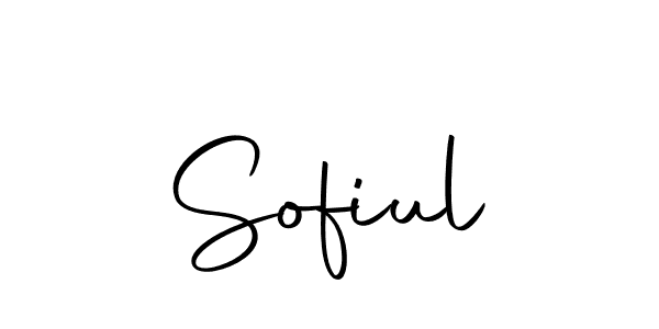 Make a beautiful signature design for name Sofiul. With this signature (Autography-DOLnW) style, you can create a handwritten signature for free. Sofiul signature style 10 images and pictures png