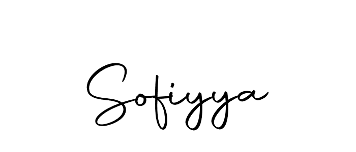 Design your own signature with our free online signature maker. With this signature software, you can create a handwritten (Autography-DOLnW) signature for name Sofiyya. Sofiyya signature style 10 images and pictures png