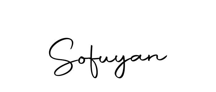 You should practise on your own different ways (Autography-DOLnW) to write your name (Sofuyan) in signature. don't let someone else do it for you. Sofuyan signature style 10 images and pictures png