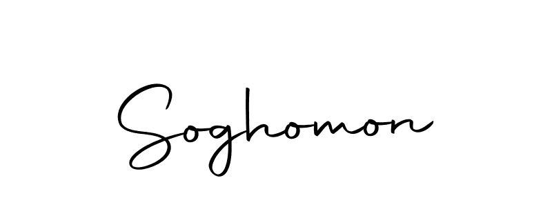 Make a beautiful signature design for name Soghomon. With this signature (Autography-DOLnW) style, you can create a handwritten signature for free. Soghomon signature style 10 images and pictures png