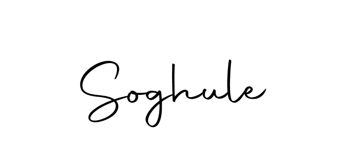 Soghule stylish signature style. Best Handwritten Sign (Autography-DOLnW) for my name. Handwritten Signature Collection Ideas for my name Soghule. Soghule signature style 10 images and pictures png