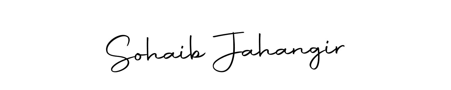 Sohaib Jahangir stylish signature style. Best Handwritten Sign (Autography-DOLnW) for my name. Handwritten Signature Collection Ideas for my name Sohaib Jahangir. Sohaib Jahangir signature style 10 images and pictures png