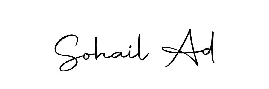 You should practise on your own different ways (Autography-DOLnW) to write your name (Sohail Ad) in signature. don't let someone else do it for you. Sohail Ad signature style 10 images and pictures png