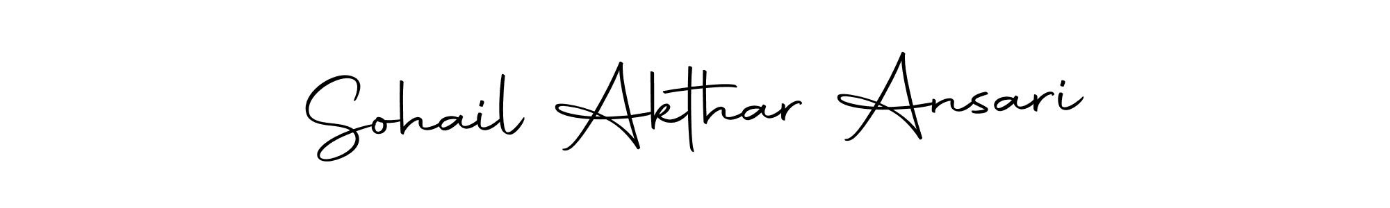 Similarly Autography-DOLnW is the best handwritten signature design. Signature creator online .You can use it as an online autograph creator for name Sohail Akthar Ansari. Sohail Akthar Ansari signature style 10 images and pictures png