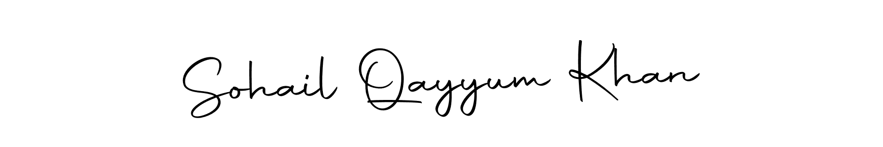Also we have Sohail Qayyum Khan name is the best signature style. Create professional handwritten signature collection using Autography-DOLnW autograph style. Sohail Qayyum Khan signature style 10 images and pictures png