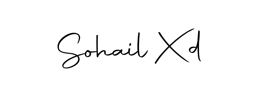 Make a beautiful signature design for name Sohail Xd. With this signature (Autography-DOLnW) style, you can create a handwritten signature for free. Sohail Xd signature style 10 images and pictures png