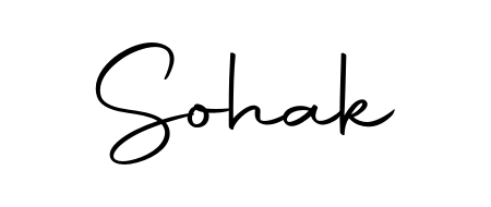 An effortless, minimalist signature concept for Sohak using Autography-DOLnW design. Clean lines that look great on any document. Sohak signature style 10 images and pictures png
