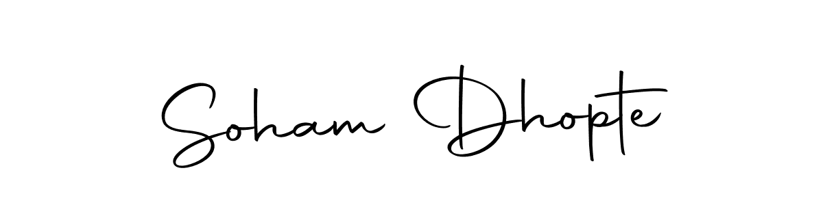 You can use this online signature creator to create a handwritten signature for the name Soham Dhopte. This is the best online autograph maker. Soham Dhopte signature style 10 images and pictures png