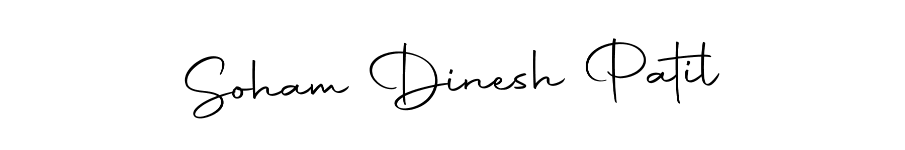 Also we have Soham Dinesh Patil name is the best signature style. Create professional handwritten signature collection using Autography-DOLnW autograph style. Soham Dinesh Patil signature style 10 images and pictures png