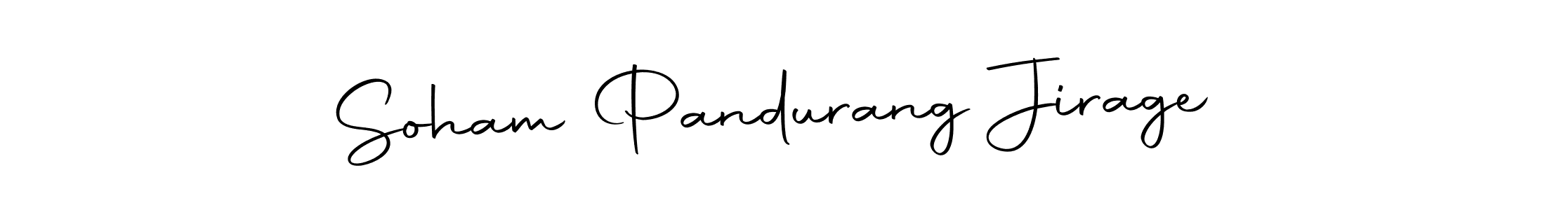 You should practise on your own different ways (Autography-DOLnW) to write your name (Soham Pandurang Jirage) in signature. don't let someone else do it for you. Soham Pandurang Jirage signature style 10 images and pictures png