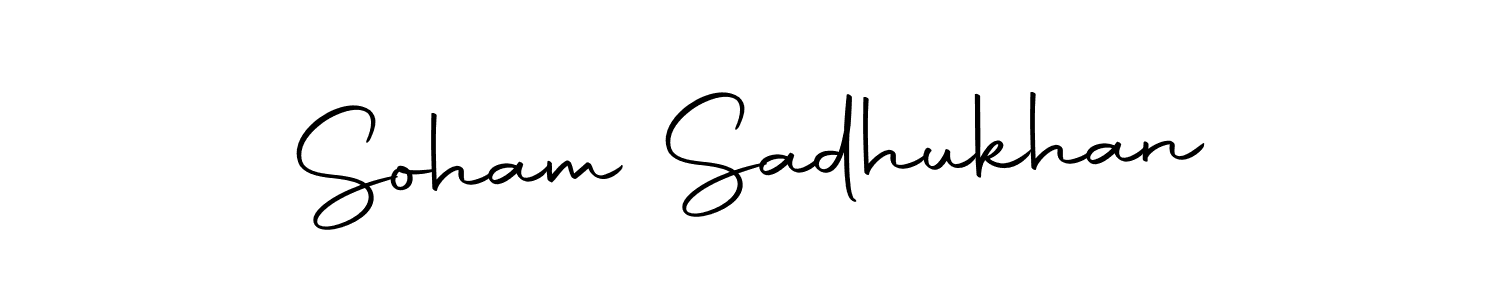 Also we have Soham Sadhukhan name is the best signature style. Create professional handwritten signature collection using Autography-DOLnW autograph style. Soham Sadhukhan signature style 10 images and pictures png