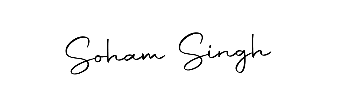 How to make Soham Singh name signature. Use Autography-DOLnW style for creating short signs online. This is the latest handwritten sign. Soham Singh signature style 10 images and pictures png