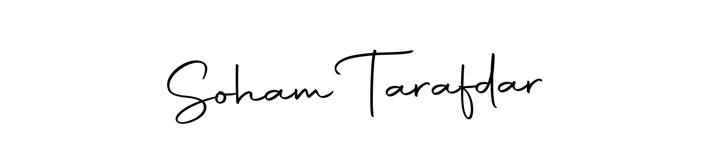 Create a beautiful signature design for name Soham Tarafdar. With this signature (Autography-DOLnW) fonts, you can make a handwritten signature for free. Soham Tarafdar signature style 10 images and pictures png