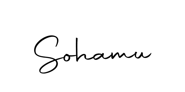 if you are searching for the best signature style for your name Sohamu. so please give up your signature search. here we have designed multiple signature styles  using Autography-DOLnW. Sohamu signature style 10 images and pictures png