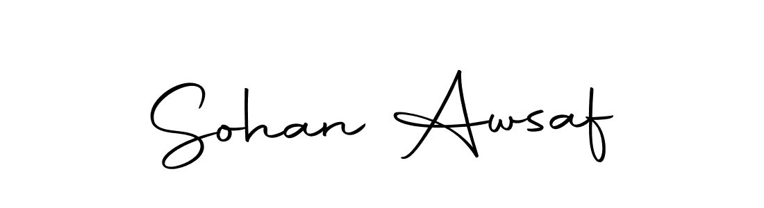 Also You can easily find your signature by using the search form. We will create Sohan Awsaf name handwritten signature images for you free of cost using Autography-DOLnW sign style. Sohan Awsaf signature style 10 images and pictures png